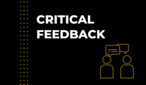 HR advice on critical feedback